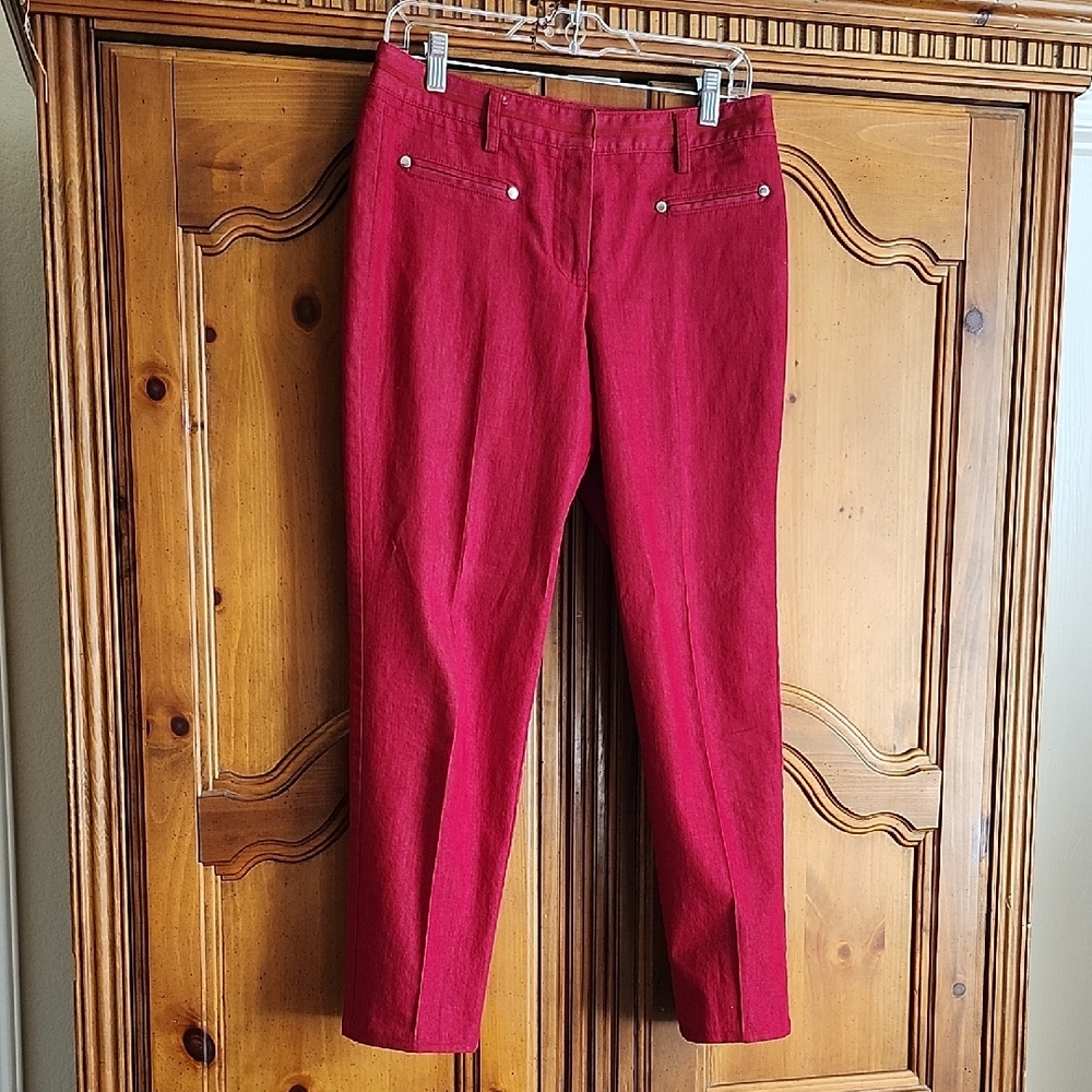 New Directions cherry red Pants